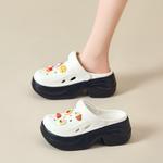 Сабо женские Zhr, белый/черный - фото 9