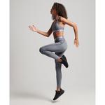 Леггинсы Superdry Train Branded Elastic, серый - фото 4