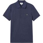 Мужская поло LACOSTE, темно-синий - фото