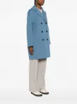 Двубортное пальто 'S Max Mara, синий - фото 3