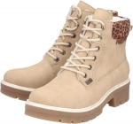 Женские ботильоны Rieker на шнуровке, Beige - фото 8