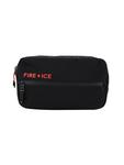 Наплечная сумка Fire + Ice, черный - фото