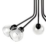 Потолочный светильник 55x45 см, черный - фото 4