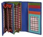 Кошелек Samantha Look, натуральная кожа, синий - фото 6