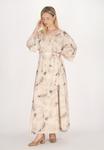 Платье макси KIMONO usha, бежевый - фото 4