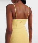 Трикотажное мини-платье Scala Jacquemus, Light Yellow - фото 5