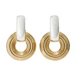 Серьги-дверные молотки TORY BURCH - фото