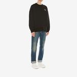 Свитшот с логотипом Alexander McQueen, черный - фото 5