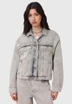 Джинсовая куртка CHLO STUD JACKET AllSaints, серый - фото