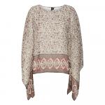 Блуза Vero Moda Boho Long, бежевый - фото