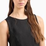 SS24 Женское черное платье без рукавов ARMANI EXCHANGE - фото 6