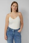 Топ QS Top, Creme/Off-White - фото 3