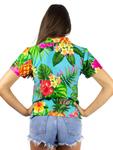 Блуза King Kameha Pineapple, бирюзовый - фото 3