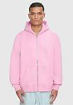 Толстовка с капюшоном на молнии Dropsize, розовый - фото 2