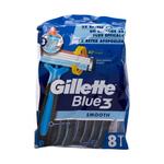 Gillette Blue3 Smooth одноразовые 8 шт - фото