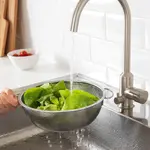 Дуршлаг, нержавеющая сталь, 25 см, IDEALISK IKEA - фото 3