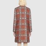 Пальто женское оранжевое Gucci - фото 3