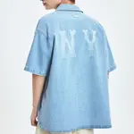 MLB Рубашка унисекс синяя - фото 5