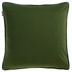 Декоративная подушка Corner под бархат Musterring, Oliv + unifarben - фото 3