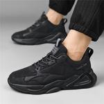 Кроссовки мужские толстые низкие Aokang, черный - фото 14