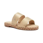 Кожаные тапочки Tommy Hilfiger, золотой - фото