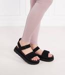 Кожаные сандалии с золотой звездой Ugg, черный - фото 2