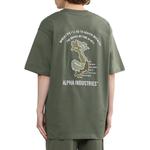 Футболка SS24 Unisex Alpha Industries, зеленый - фото 11