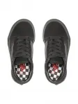 Кроссовки с панелями на шнуровке Vans Kids, черный - фото 4