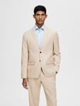 Куртка SELECTED HOMME Slim fit Suit Jacket SLHCEDRIC, кремовый - фото 2
