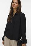 Блуза Vero Moda VMPLISSI LS WVN GA, Black - фото