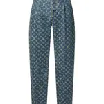 LOUIS VUITTON Монограммные джинсовые брюки tailored - фото 9