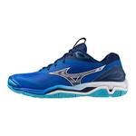 Кроссовки для бега Mizuno Wave Stealth 6 для взрослых, синие - фото