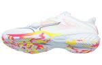 Обувь для бадминтона Mizuno Wave Claw унисекс, White,red,yellow - фото 5