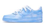 Кроссовки Nike Air Force 1 Skateboard Shoes Women's Low-Top Blue/White - фото 2