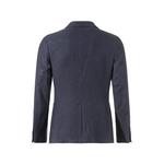 Однобортный клетчатый пиджак Ermenegildo Zegna, темно-синий - фото 3