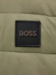 Стеганая куртка с логотипом BOSS, зеленый - фото 3