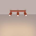 Потолочный светильник Sollux Lighting Karbon, красный - фото 4