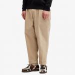 Чиносы со складками Beams Plus 2, зеленый - фото 2