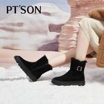 Зимние ботинки женские Pt'Son, черный - фото 7