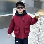 Детская утепленная куртка с капюшоном PROTECTCAMEL, red - фото 4