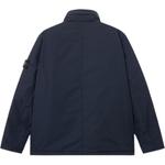 STONE ISLAND Куртка на молнии с логотипом на нашивке, Marine Blue - фото 3