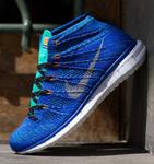 Кроссовки Nike Free Flyknit Chukka 'Game Royal', синий - фото 2