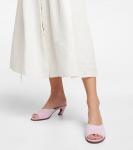 Замшевые мюли Oli Chloé, Creamy Lilac - фото 4