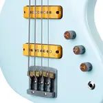 Мини-бас Valiant Guitars-4, цвет Sonic Blue - фото 6
