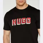 Футболка стандартного кроя Hugo, черный - фото 4
