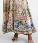 Шелковое макси-платье с кристаллами Camilla, Palacio Playground - фото 6