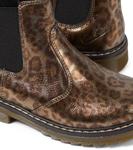 Ботинки челси с леопардовым принтом Pom d'Api, Leonix Acier - фото 5