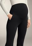 Брюки OYSHO WARM FLARE MATERNITY, Black - фото 5
