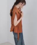 Жилет с подплечниками Bab, цвет Terracotta - фото 5