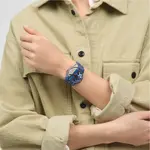 Мужские часы 41 мм синие SUOZ351 SWATCH - фото 4